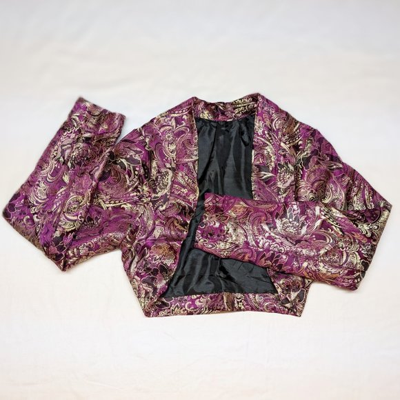 Vintage Chinoiserie Bolero - Picture 2 of 4